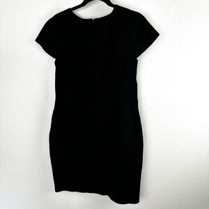 Banana Republic Women's Black Sheath Dress Stretch Career Comfort